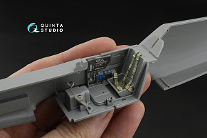 Bf 109F2/F4 3D-Printed & coloured Interior on decal paper (Hasegawa)