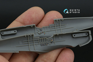 Spitfire Mk.Iа 3D-Printed & coloured Interior on decal paper (Airfix)