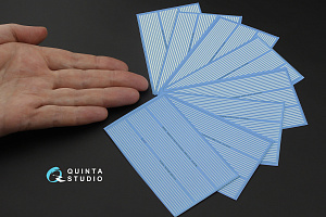 Waterline for ships and submarines. Width 0.6 mm, length 2820 mm.  (for all kits)