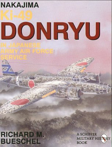 Aircraft books Nakajima Ki-49 Donryu 'Helen' in Japanese Army service (Schiffer)
