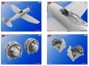 Model kit 1/48 Republic P-47N-1RE Thunderbolt, Basic Kit (MiniArt)