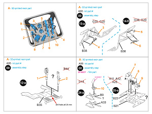 Yak-7B/Yak-9D Cockpit Set (Zvezda)