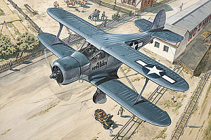 Model kit 1/48 Beechcraft GB-2 Traveller Mk.II (Roden)