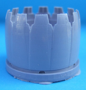 Additions (resin) 1/48 F-14B/D Tomcat Exhaust Nozzles engine F-110-GE-400 (opened) for GWH New (Katran)  