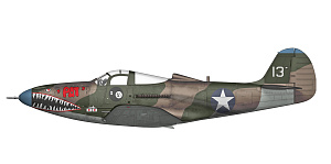 Model kit 1/72 Bell P-400 Airacobra (Arma Hobby)