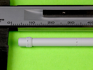 Military vehicle detailing sets (brass) 1/35 M36 Tank Destroyer "Jackson" - 90mm M3 gun barrel (designed to be used with Tamiya kits)