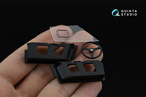 Ford GT40 Mark II 3D-Printed & coloured Interior on decal paper (Fujimi) (Small version)