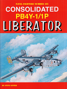 Aircraft books CONSOLIDATED PB4Y-1/1P LIBERATOR (Naval Fighters)  