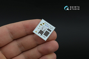 A-10C 3D-Printed & coloured Interior on decal paper (GWH)