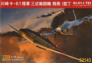 Model kit 1/72 Kawasaki Ki-61-I tei (RS Models)