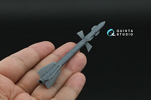 R-27ER Air-to-Air Missiles with Launchers, 2 pcs (for all kits)