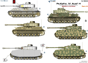 Decal 1/35 Pz.Kpfw. IV Ausf. Н Part III (Colibri Decals)