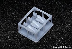 Additions (3D resin printing) 1/48 Directional Rudders for the MiG-29 9-13 (A.M.U.R.Reaver)
