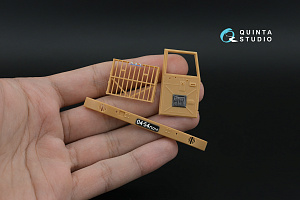 KrAZ-255B 3D-Printed & coloured Interior on decal paper (HobbyBoss) (Small version)