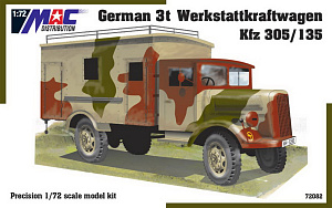 Model kit 1/72 Opel 3t Kfz.305/135 Werksattkraftwagen (MAC Distribution)