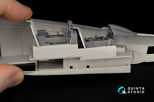 RF-4C Phantom II (late without DMAS) 3D-Printed & coloured Interior on decal paper (Hasegawa) (Small version) (with 3D-printed resin parts)