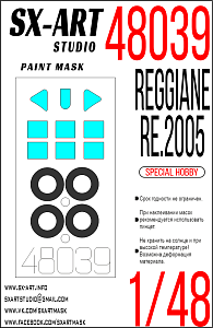 Paint Mask 1/48 Reggiane Re.2005 (Special Hobby)