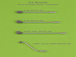 Aircraft detailing sets (brass) 1/72 Douglas A-4 Skyhawk - BENT refueling probe boom