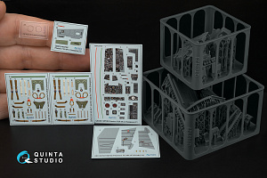 F-4M Phantom FGR.2 3D-Printed & coloured Interior on decal paper (Hasegawa) (with 3D-printed resin parts)