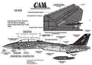 Decal 1/48 Grumman F-14A Tomcat (1) (CAM)