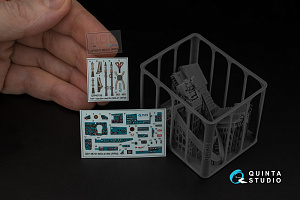 MiG-21SM (suitable for conversion from MiG-21MF) 3D-Printed & coloured Interior on decal paper (RFM) (with 3D-printed resin parts)