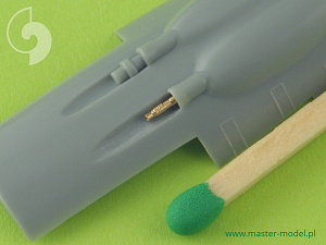 Aircraft detailing sets (brass) 1/72 Focke-Wulf Fw-190A-7/Fw-190A-8 armament set (MG.131, MG.151 barrel tips) and Pitot Tube