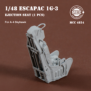 Additions (3D resin printing) 1/48 ESCAPAC 1G-3 Ejection Seat for Douglas A-4 Skyhawk (1pcs) 