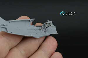 La-5 3D-Printed & coloured Interior on decal paper (Zvezda)