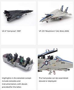 Model kit 1/72 Grumman F-14D Tomcat (Tamiya)