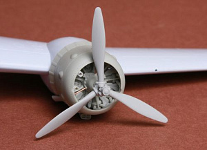 Additions (3D resin printing) 1/48 Bristol Blenheim propeller set (designed to be used with Airfix kits)[Mk.IF Mk.IV]