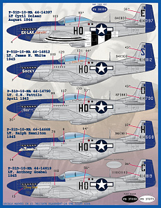 Decal 1/48 "Meyers Maulers Part2" (Furball Aero-Design)