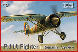 Model kit 1/72 PZL P.11b Fighter in Romanian Service (IBG Models)