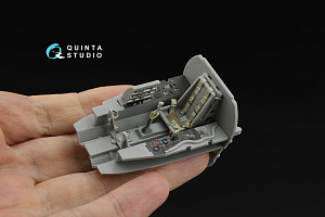 Me P.1101 3D-Printed & coloured Interior on decal paper (Das Werk)