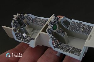 F-14A 3D-Printed & coloured Interior on decal paper (for Tamiya kit)