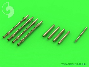Aircraft detailing sets (brass) 1/72 de Havilland Mosquito NF Mk.II / FB Mk.VI - Pitot tube & armament set