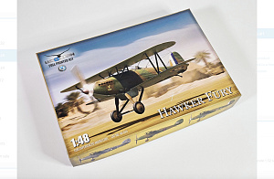 Model kit 1/48 Hawker Fury British Service (Lukgraph)