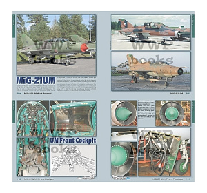 Aircraft books Publ. MiG-21 MF/UM in Detail (2nd Edition) (WWP Publications)