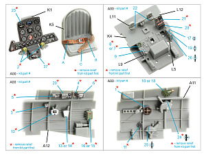 Nakajima Ki-84 Hayate 3D-Printed & coloured Interior on decal paper (Hasegawa)