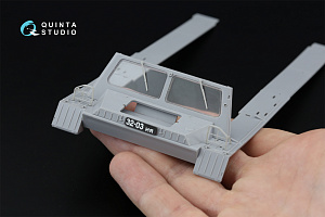 GT-SM 3D-Printed & coloured Interior on decal paper (AVD) (with 3D-printed resin parts) 