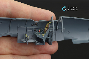 Spitfire Mk.I 3D-Printed & coloured Interior on decal paper (Eduard)
