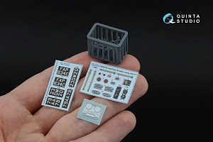Land Rover 88 series II family 3D-Printed & coloured Interior on decal paper (AK Interactive) (with 3D-printed resin parts) 