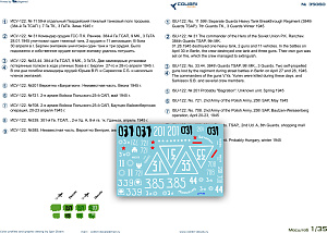 Decal 1/35 ISU-122 Part 1 (Colibri Decals)