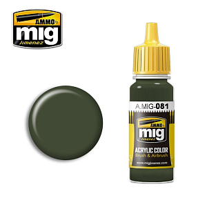 Acrylic paint US OLIVE DRAB VIETNAM ERA (Ammo Mig) (17ml) 