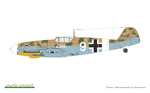 Model kit 1/72 Limited Edition AFRIKA - Messerschmitt Bf 109 (Dual Combo) (Eduard kits)
