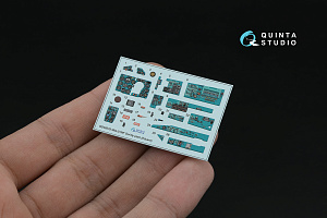 MiG-21MF Fishbed-J (Gorkiy plant) 3D-Printed & coloured Interior on decal paper (Eduard) (with 3D-printed resin parts)