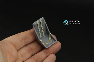 WWII German fighter/bomber seat belts (with metal buckles) (All kits)