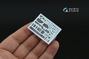 Dassault Mirage IIIE 3D-Printed & coloured Interior on decal paper (Italeri/Revell) (Small version)