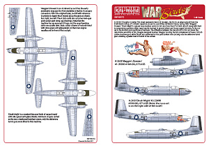 Decal 1/48 Douglas A-26B Douglas (Kits-World)