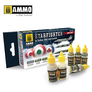 Starfighter in Turkey, Italy and Canada (Ammo Mig) (6x17ml) 