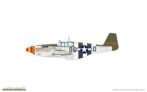 Model kit 1/48 OVERLORD: D-DAY MUSTANGS (Dual Combo kit) P-51B Mustang (Eduard kits)